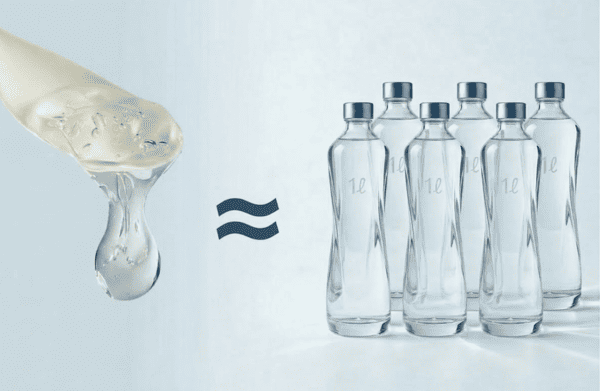 1gで約6リットルの水分を保つイメージ